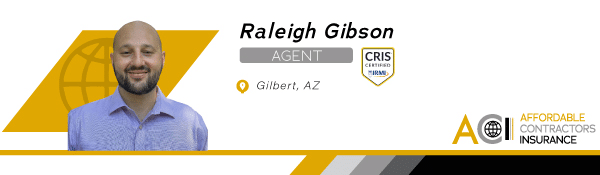 Insurance Agent Raleigh Gilbson from Gilbert, Arizona.