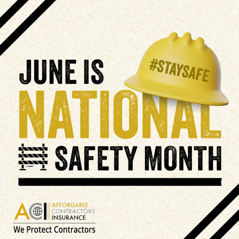 June is National Safety Month #staysafe