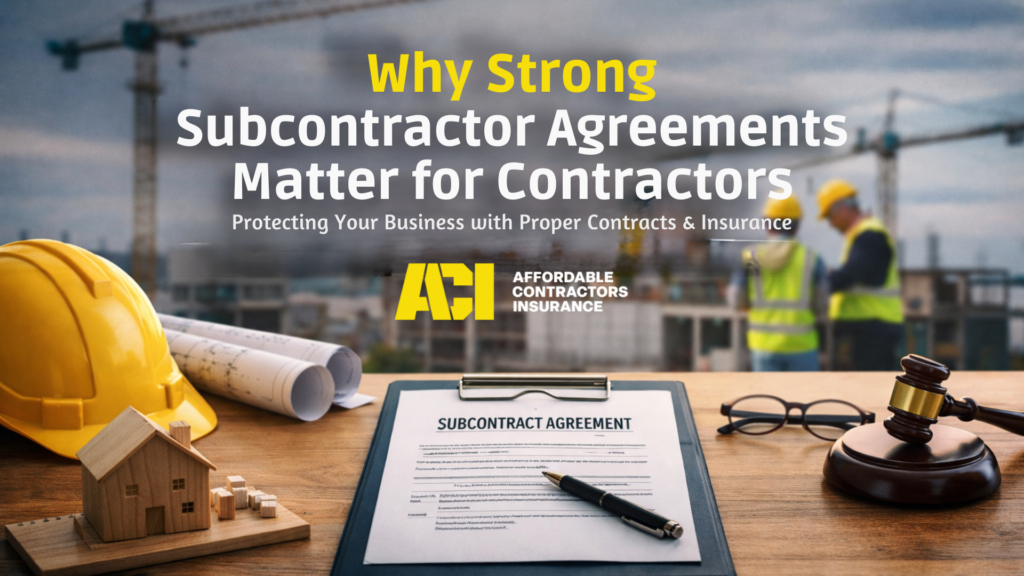 Strong Subcontractor Agreements Matter When Hiring Subcontractors