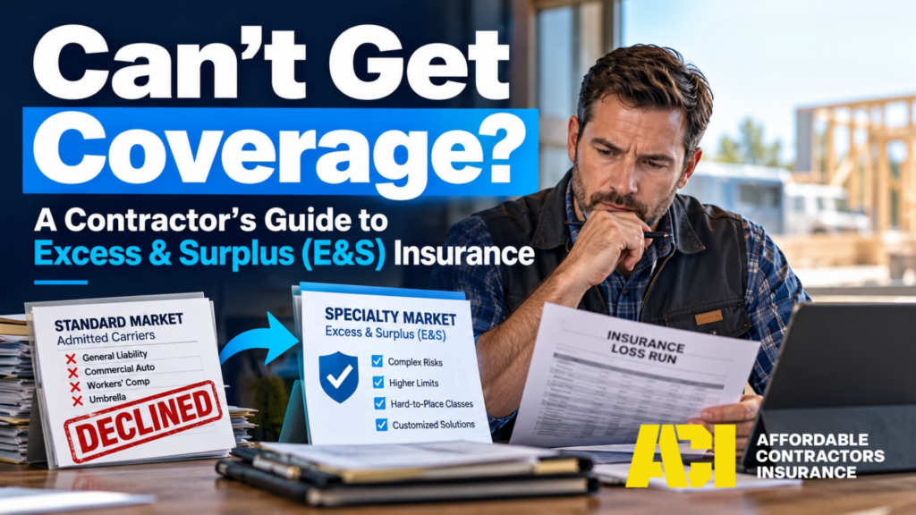 A Contractor's Guide to Excess and Surplus (E&S) Insurance