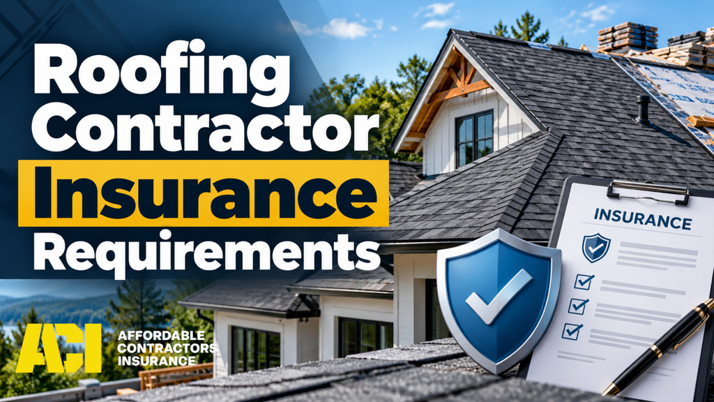 Roofing contractor reviewing a certificate of insurance on a jobsite