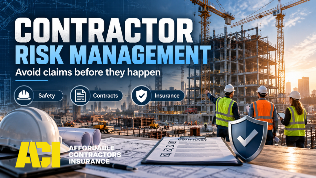 Risk Management for Contractors: How to Identify, Control, and Transfer Construction Risk