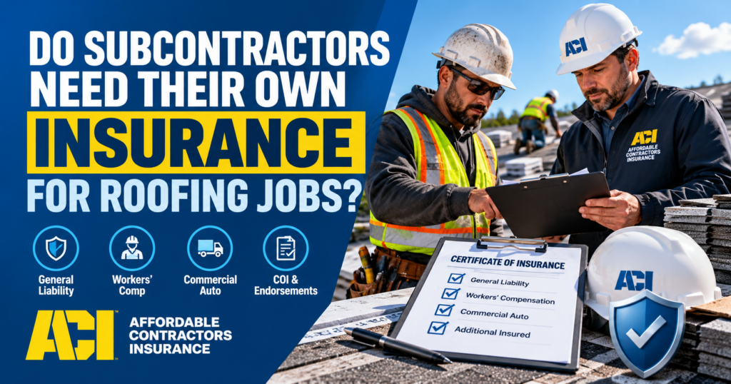 Roofing Insurance Requirements Explained